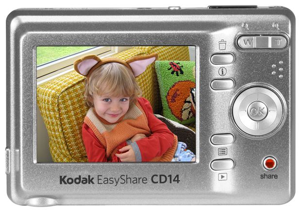 Kodak CD14 8.2 MP HD Digital Camera 15X Zoom Silver 41771976132  