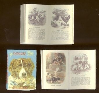 Miniature Victorian Book, The Doggie Picture Book  