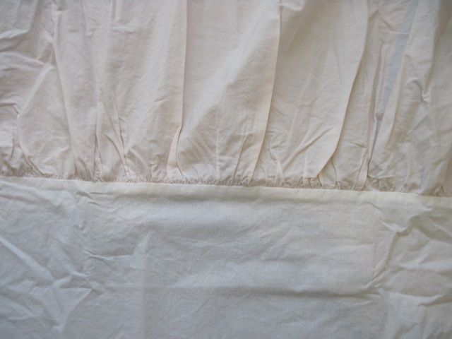 RACHEL ASHWELL SIMPLY SHABBY CHIC Pink Bedskirt Dust Ruffle TWIN 