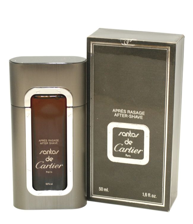 SANTOS DE CARTIER for Men by Cartier, AFTER SHAVE 1.6 oz / 50 ml 