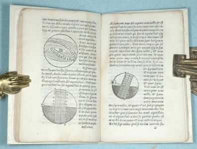 1534 SACROBOSCO RAROS EL PRIMER LIBRO IMPRESO ASTRONÓMICO