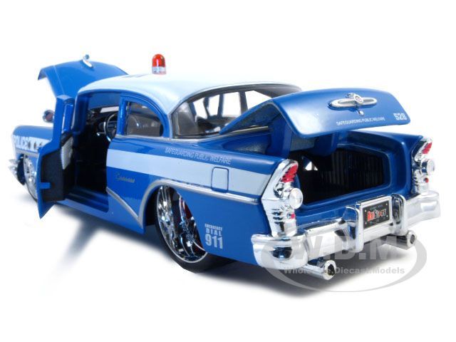 1955 BUICK CENTURY BLUE POLICE 126 CUSTOM  