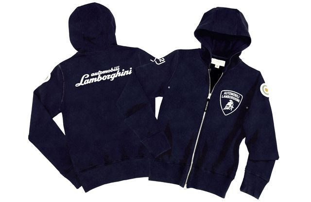 NEW 100% AUTHENTIC LAMBORGHINI HYDROGEN H2J MENS HOODED SWEATSHIRT