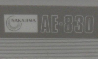 Nakajima AE 830 Electronic Typewriter Word Processor  