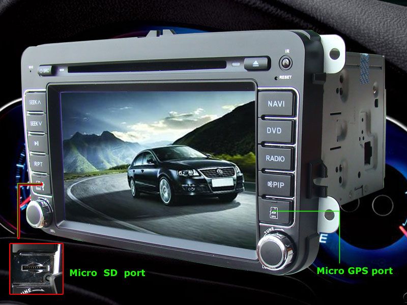 Touch Screen VW Magotan Sagitar CAR DVD USB Bluetooth CAN BUS Radio 