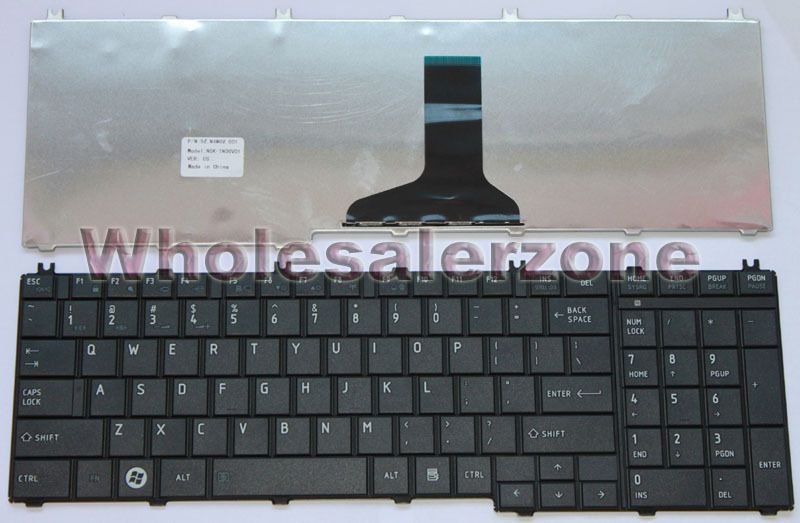 NEW Toshiba satellite C670 C670D US KEYBOARD TNOSV.01  