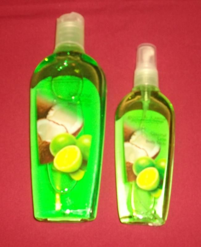 Body & Earth Elements Coconut Lime Shower Gel Spray  