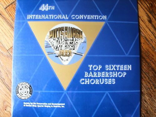 Top Sixteen Barbershop Choruses 2 LPs Factory Sealed  