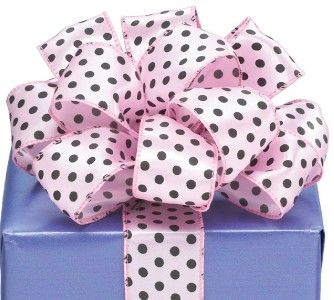 PINK GREEN PLAID VASE BABY GIRL GIFT SHOWER SET 2  