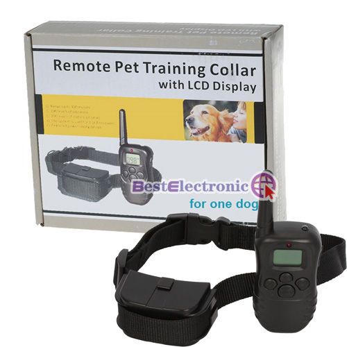 New Anti Bark No Barking Pet Dog Training Shock Control Collar  