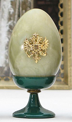 RUSSIAN TSAR   EASTER EGG   Romanov Czar Eagle  