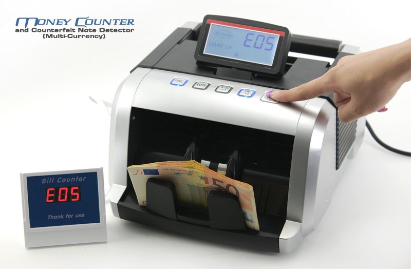 Currency Money Counter and Counterfeit Note Detector 01  