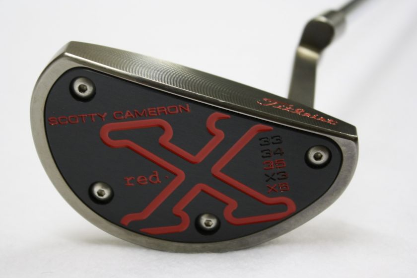 NEW Titleist Scotty Cameron Red X X5 Right Handed 35 + Headcover 