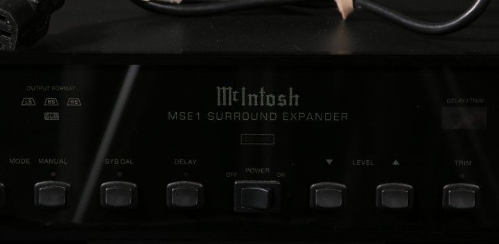 McIntosh MSE1 Surround Expander Processor MSE 1 A+  