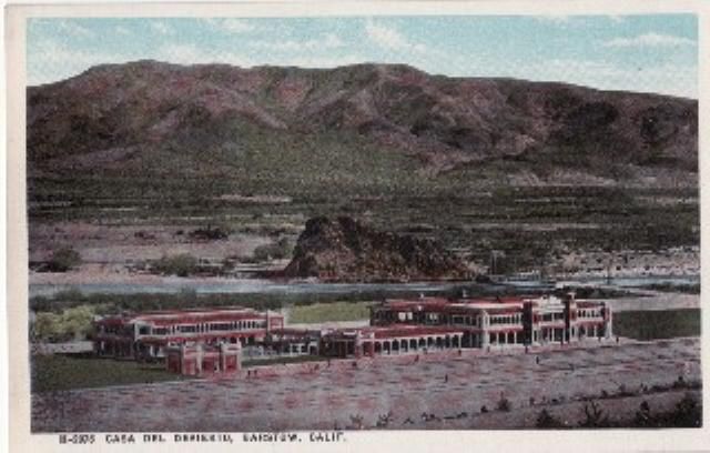 Casa Del Desierto, BARSTOW, CA Postcard  