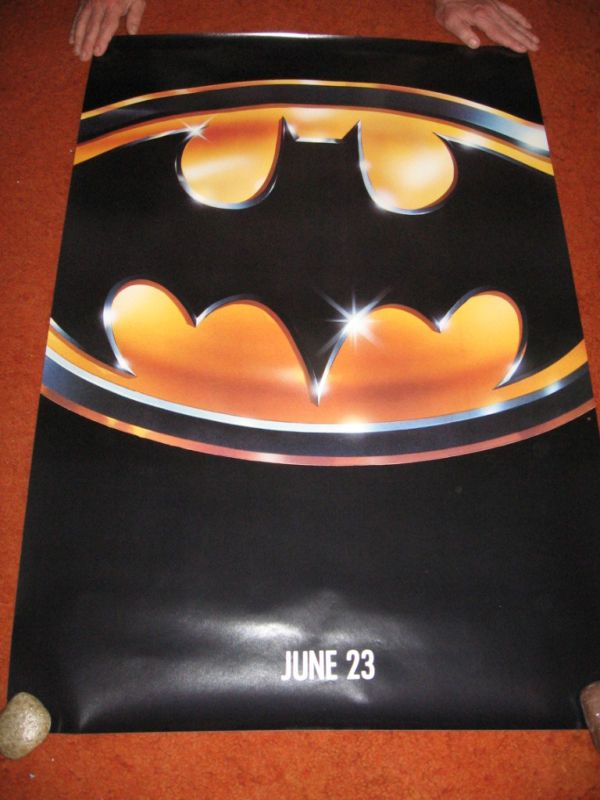 BATMAN movie POSTER  ADVANCE  ROLLED  NICE   