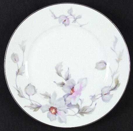 Thun Thuny Czech Pink Purple Flowers 16665 Dinner Plate  