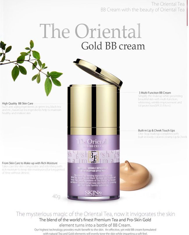 SKIN79] The Oriental Gold BB Cream SPF25 PA++ 40g Pump  