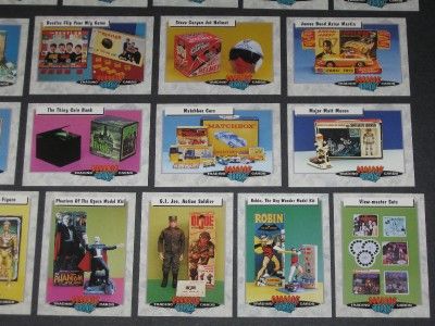 CLASSIC TOYS   66 CARD SET  BEATLES BATMAN SUPERMAN PLANET OF APES 