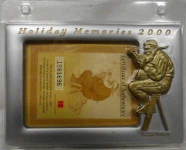 Kodak Norman Rockwell Holiday Memories 2000 Limited Edition Picture 
