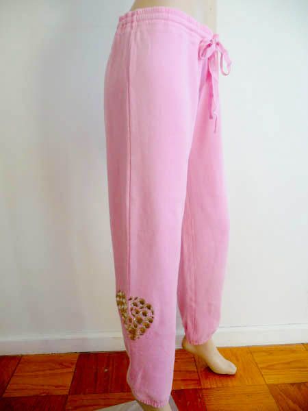 NWT Victorias Secret LOVE PINK Heavy Bling Rhinestone School Fit 