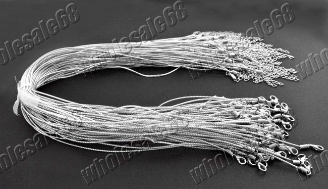 FREE wholesale resin&plastic necklace cords chains DIY  