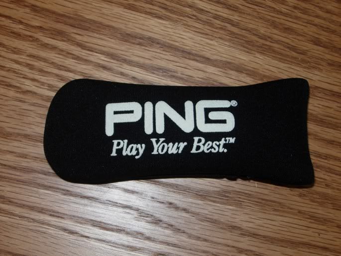 NEW PING PLAY YOUR BEST PUTTER HEADCOVER ORIGINAL  