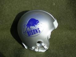 AAFC BUFFALO BISONS / BILLS MINI HELMET PIK OF 3 STYLES  