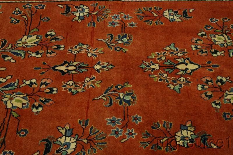   FLORAL 4X7 MAHAL PERSIAN ORIENTAL AREA RUG CARPET WOOL  