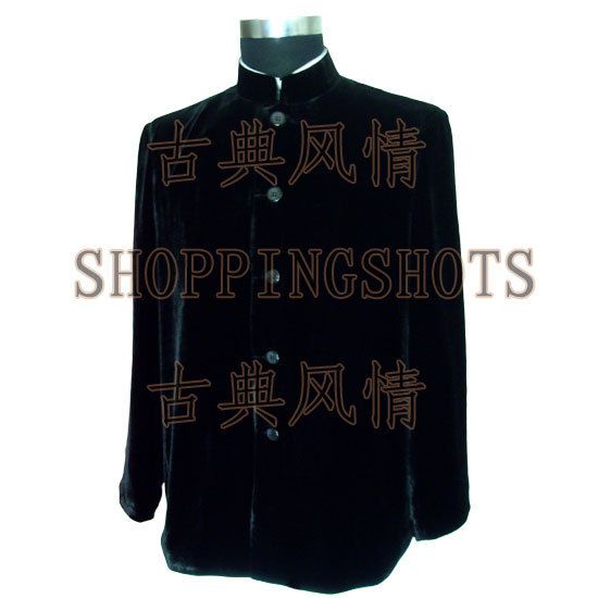 chinese coat clothing clothes for men jacket 093222 bla  
