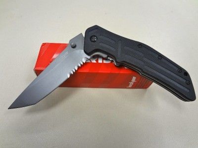 Kershaw RJI Folding Knife1985ST Serrated Blade with Speedsafe Assisted 