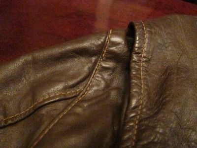 Vtg Brooks 60s Mens Rare Talon Cafe Racer Leather Biker Motorcycle 