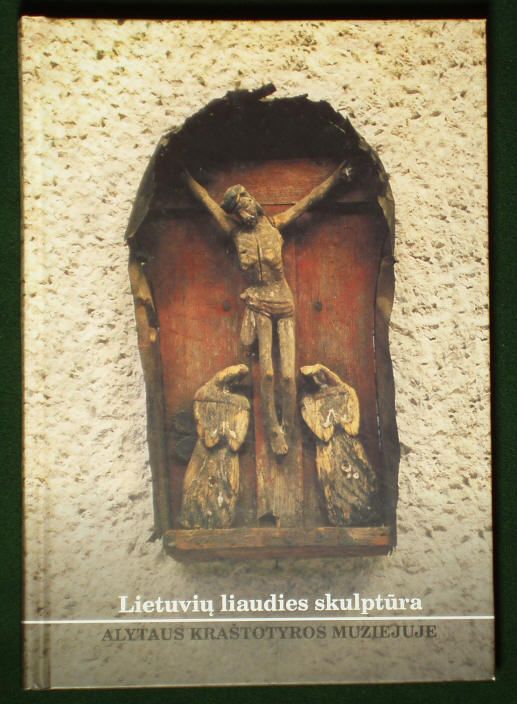 BOOK Lithuanian Folk Art wood carving antique sculpture  