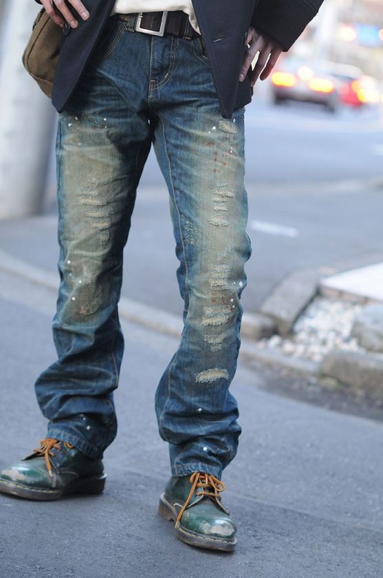 02 PATCHWORK Slim nudie Vintage diesel Denim Jeans　  