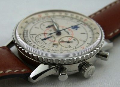 Breitling Navitimer Montbrillant Automatic Steel Chronograph A41030 
