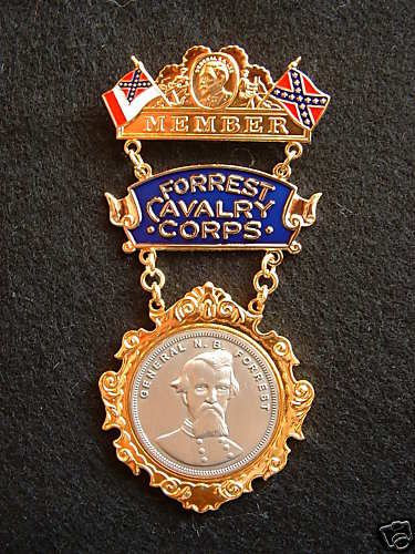 Forrest Cavalry Corps Confederate Civil War Medal  