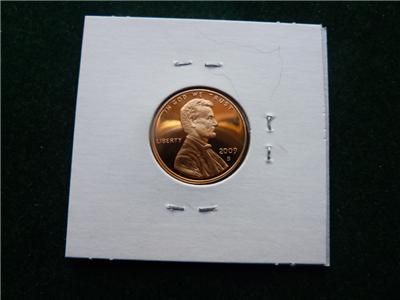   LINCOLN BICENTENNIAL PROOF Copper cent***STRUCK THRU WIRE***  