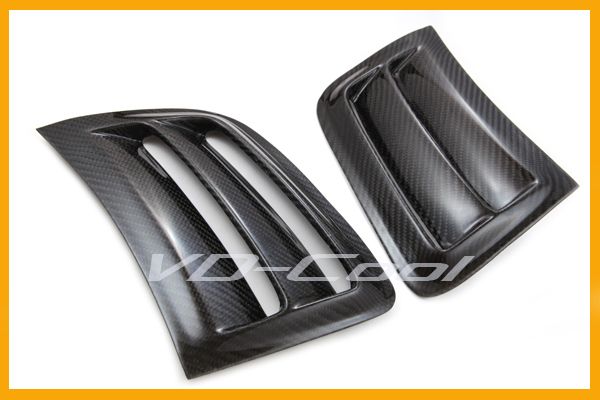 MERCEDES W204 AMG C63 REAL CARBON SIDE VENT COVERS  