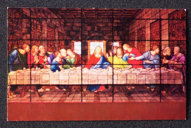 Last Supper Window Forest Lawn Glendale CA Los Angeles  