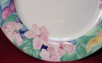 MIKASA china EXOTIC GARDEN CAK26 pattern BREAD PLATE  