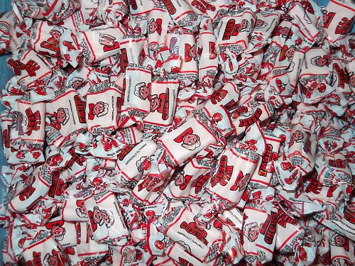 Alberts Wild Cherry Fruit Chews Candy 5 Pound Bag  