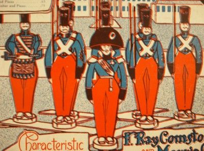 1922 THE PARADE OF THE WOODEN SOLDIERS Sheet Music  