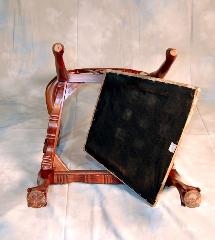 Pair of 2 Chippendale Mahogany Dining Chairs  