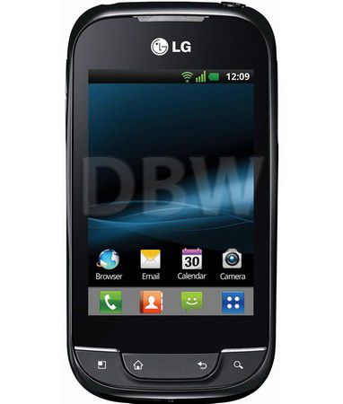 NEW IN BOX LG OPTIMUS NET P690 BLACK UNLOCKED ANDROID PHONE 