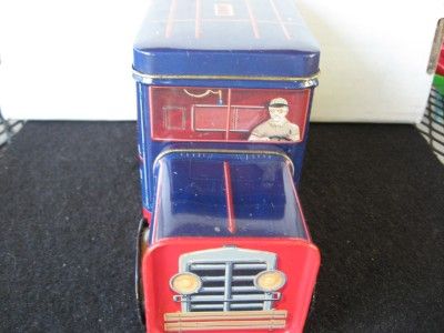 Collectible Hersheys Kisses Truck Tin / turning wheels  