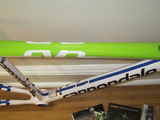 Brand New 2012 Cannondale SuperSix Evo Team Carbon Road Frameset 54cm 