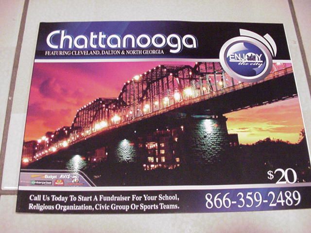 2012 Enjoy the City Coupon Book   Chattanooga, TN area  