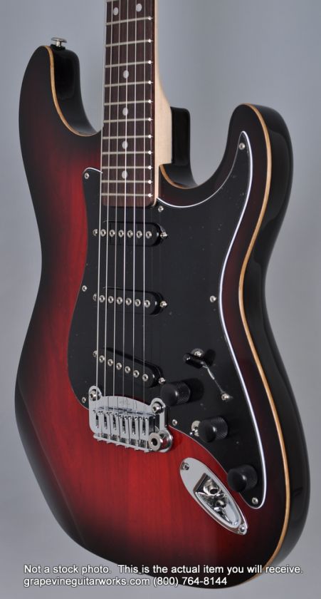 USA S500 Custom Built Electric Guitar Red Burst  