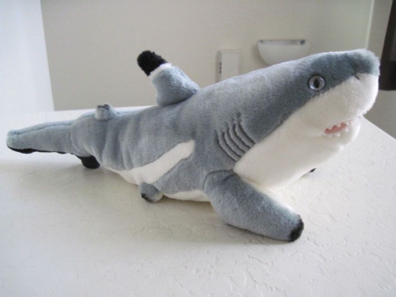 16 K&M Toys SHARK Plush  