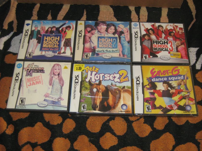 Lot of 6 Girl Games for DS / DSi LQQK # 203 N 008888163718  